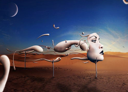 Surreal Abstract Aartwork with Photoshop