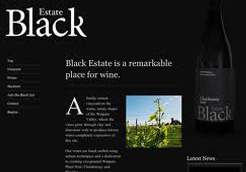 Black Estate - New Zealand Wine