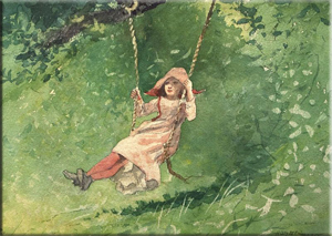 Girl on a Swing (1879)
