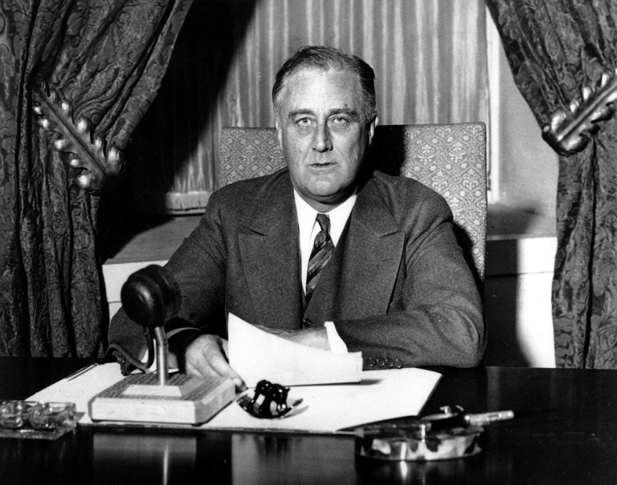 United States President Franklin D. Roosevelt