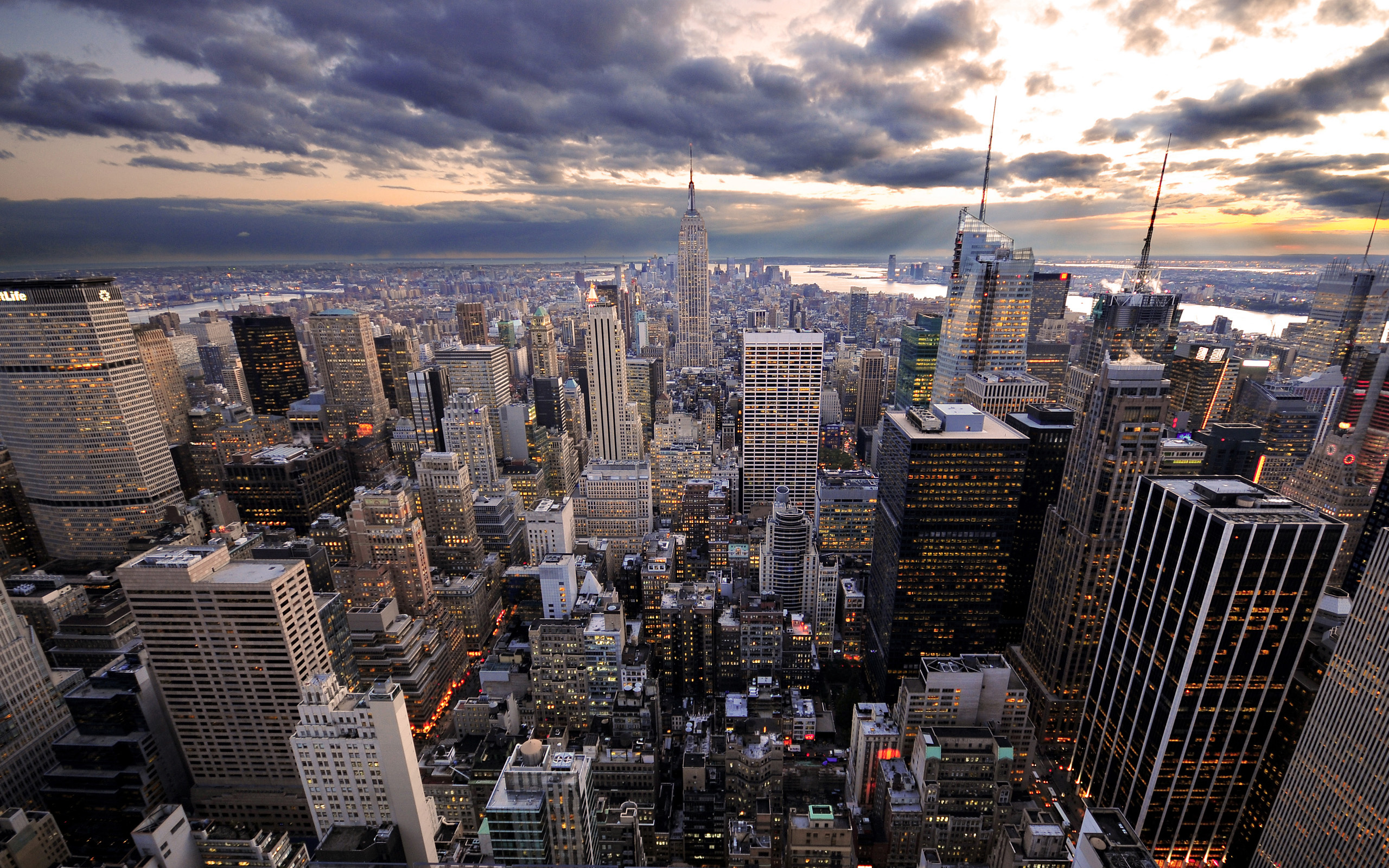 Manhattan, New York City skyline