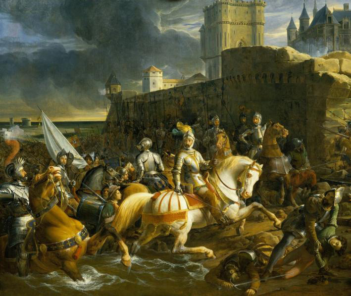 Siege of Calais: France takes Calais, the last continental possession of England