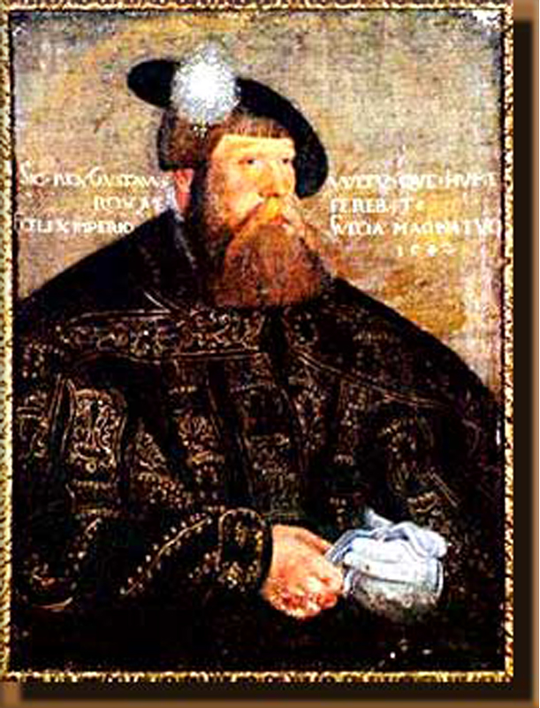 Gustav I Vasa (1496-1560), King of Sweden (1523-1560), founder of the Swedish royal House of Vasa and creator of an independent Sweden