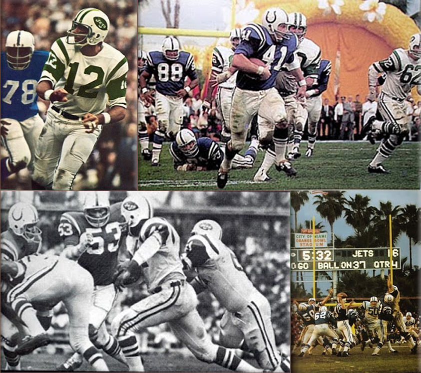 The New York Jets Upset the Baltimore Colts in Super Bowl III, credit Super Bowl III Highlights