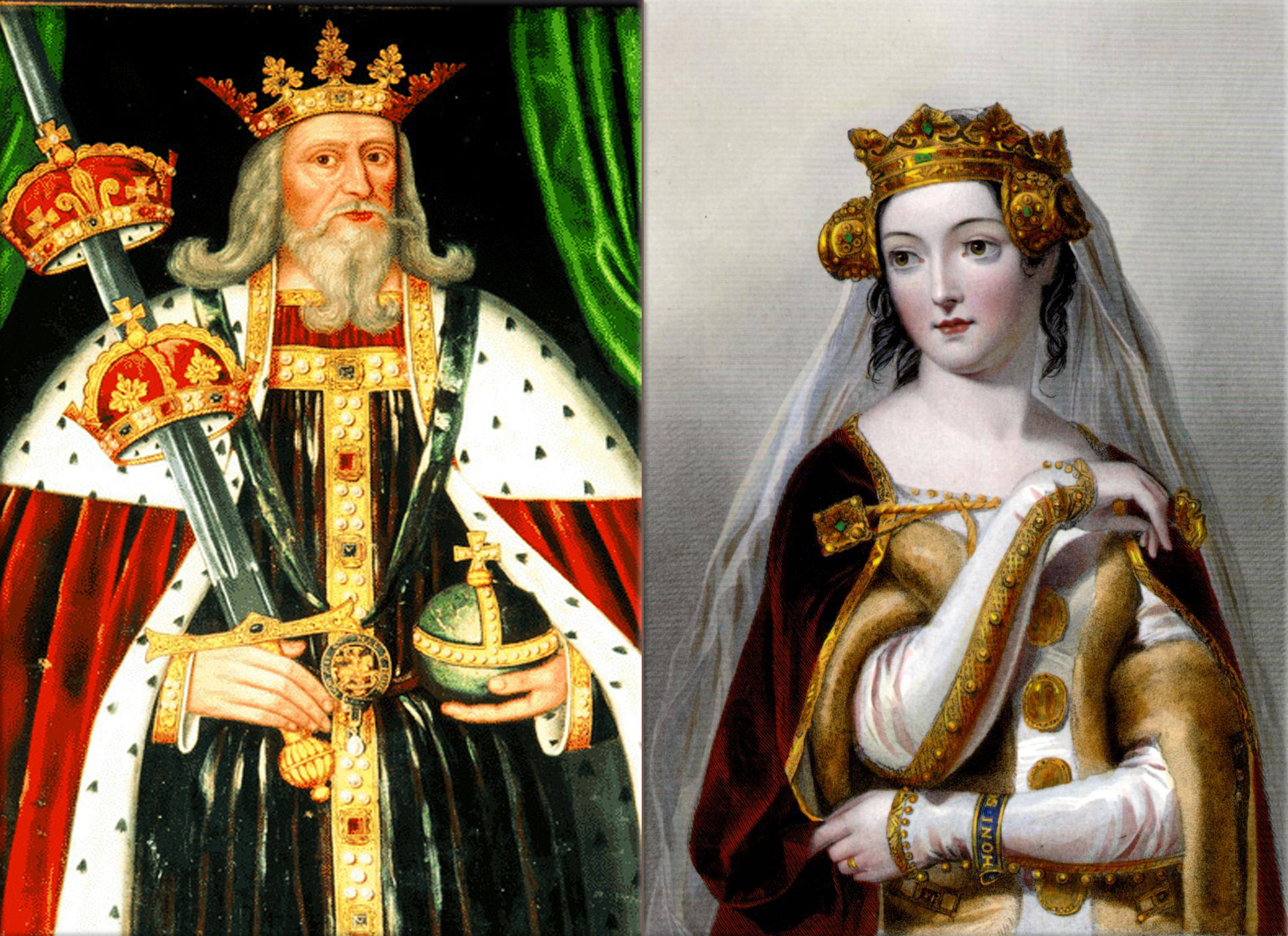 Edward III of England marries Philippa of Hainault