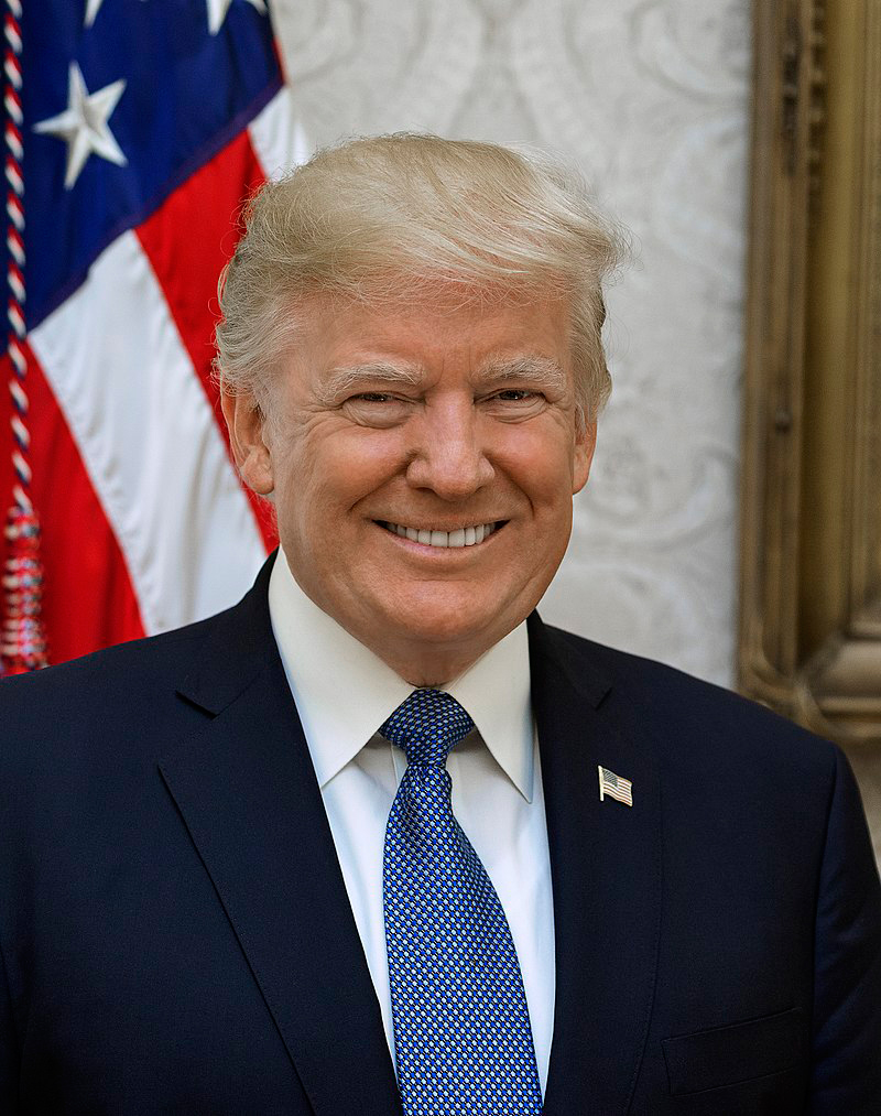 Official portrait of Donald_Trump