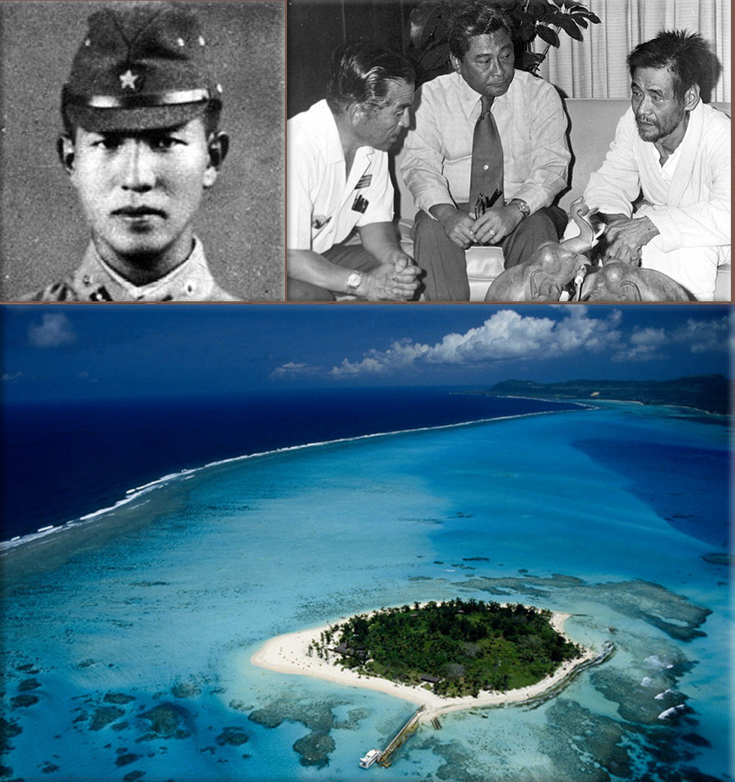 Shoichi Yokoi: Governor Camacho and Sgt. Shoichi Yokoi (Guampedia.com)