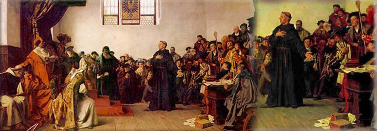 Diet of Worms 1521: was a diet (a formal deliberative assembly, specifically an Imperial Diet) that took place in Worms, Germany, and is most memorable for the Edict of Worms (Wormser Edikt), which addressed Martin Luther and the effects of the Protestant Reformation