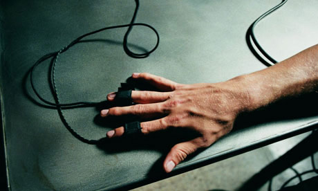 Polygraph (popularly referred to as a lie detector): measures and records several physiological indices such as blood pressure, pulse, respiration, and skin conductivity while the subject is asked and answers a series of questions
