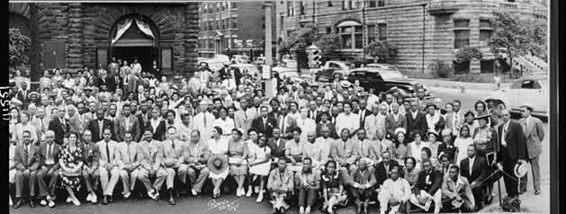 35th Annual Conference, National Association for the Advancement of Colored People, July 12-14, 1944, Chicago, Illinois, credit Library of Congress