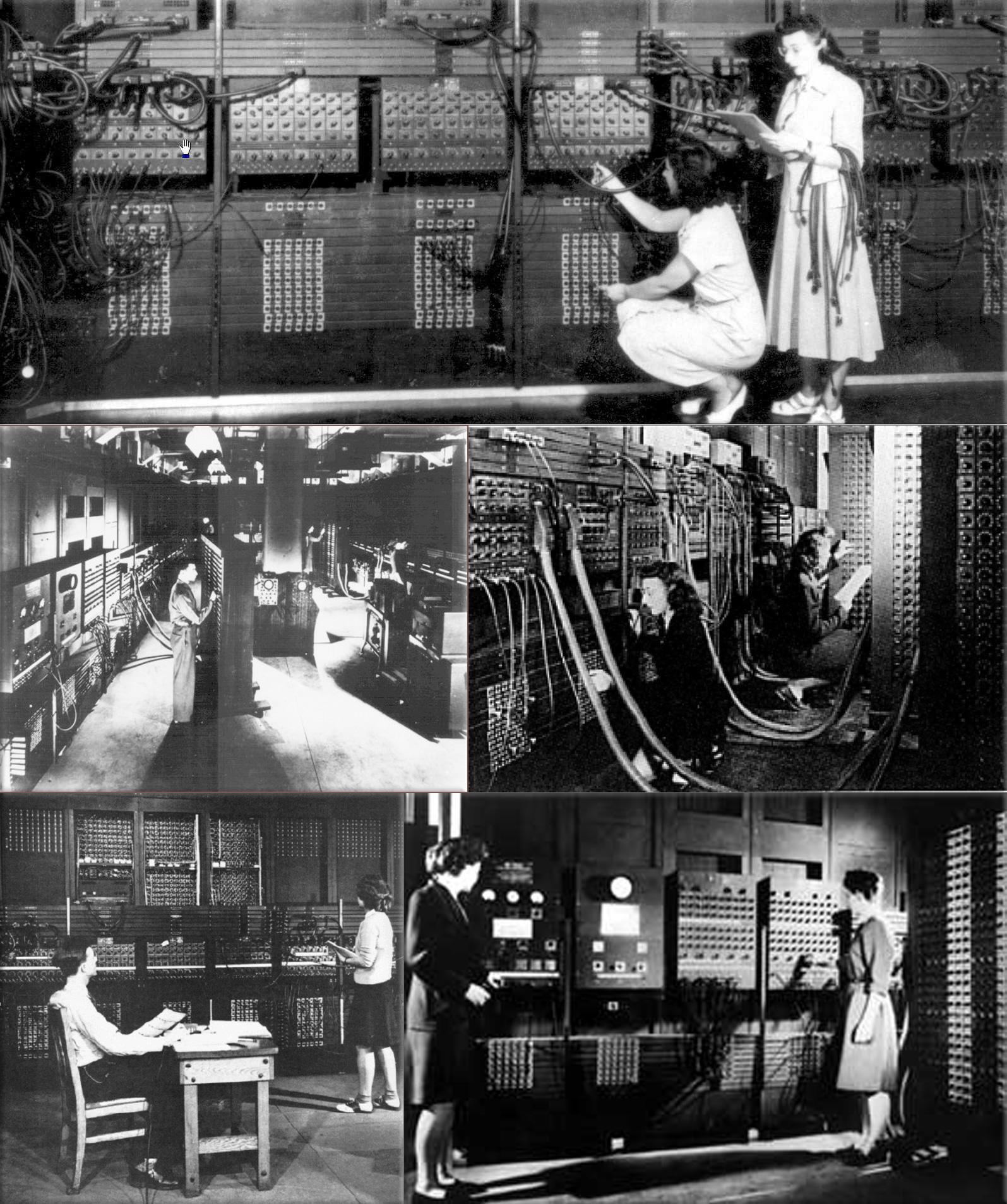 ENIAC (Electronic Numerical Integrator And Computer) the first electronic general-purpose computer
