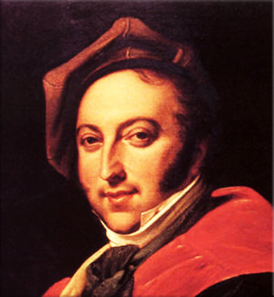 Portrait of Gioachino Rossini in 1820, International Museum and Library of Music, Bologna