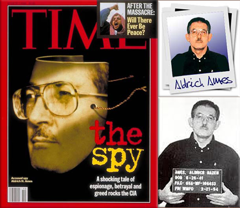 Aldrich Hazen Ames (born May 26, 1941) is a former Central Intelligence Agency counter-intelligence officer and analyst, who, in 1994, was convicted of spying for the Soviet Union and Russia