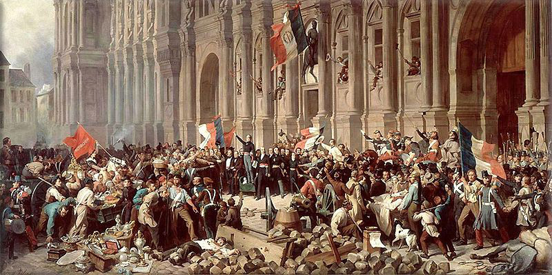 The 1848 Revolution or Third French Revolution in France was one of a wave of revolutions in 1848 in Europe (In France, the February revolution ended the Orleans monarchy (1830–1848) and led to the creation of the French Second Republic)