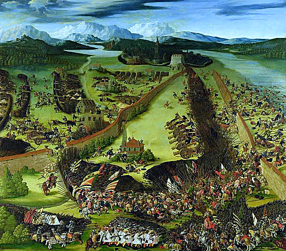 Battle of Pavia by Ruprecht Heller