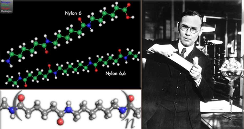 DuPont scientist Wallace Carothers invents nylon