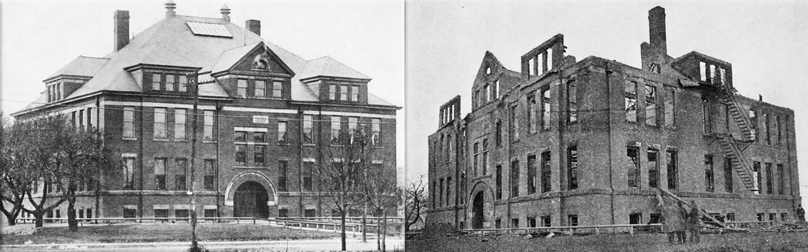 The Collinwood School Fire, Collinwood near Cleveland, Ohio, kills 174 people on March 4th, 1873