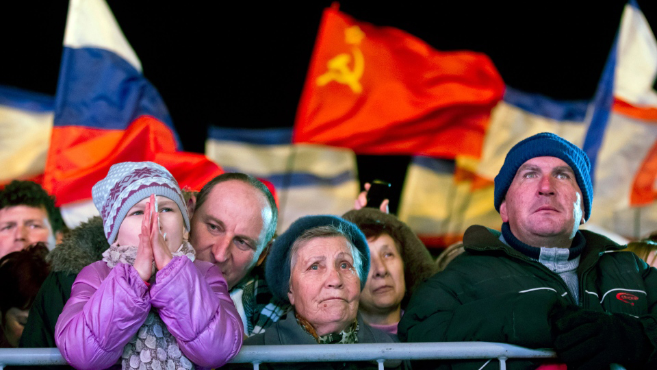 Crimea votes in a controversial referendum to secede from Ukraine to join Russia.