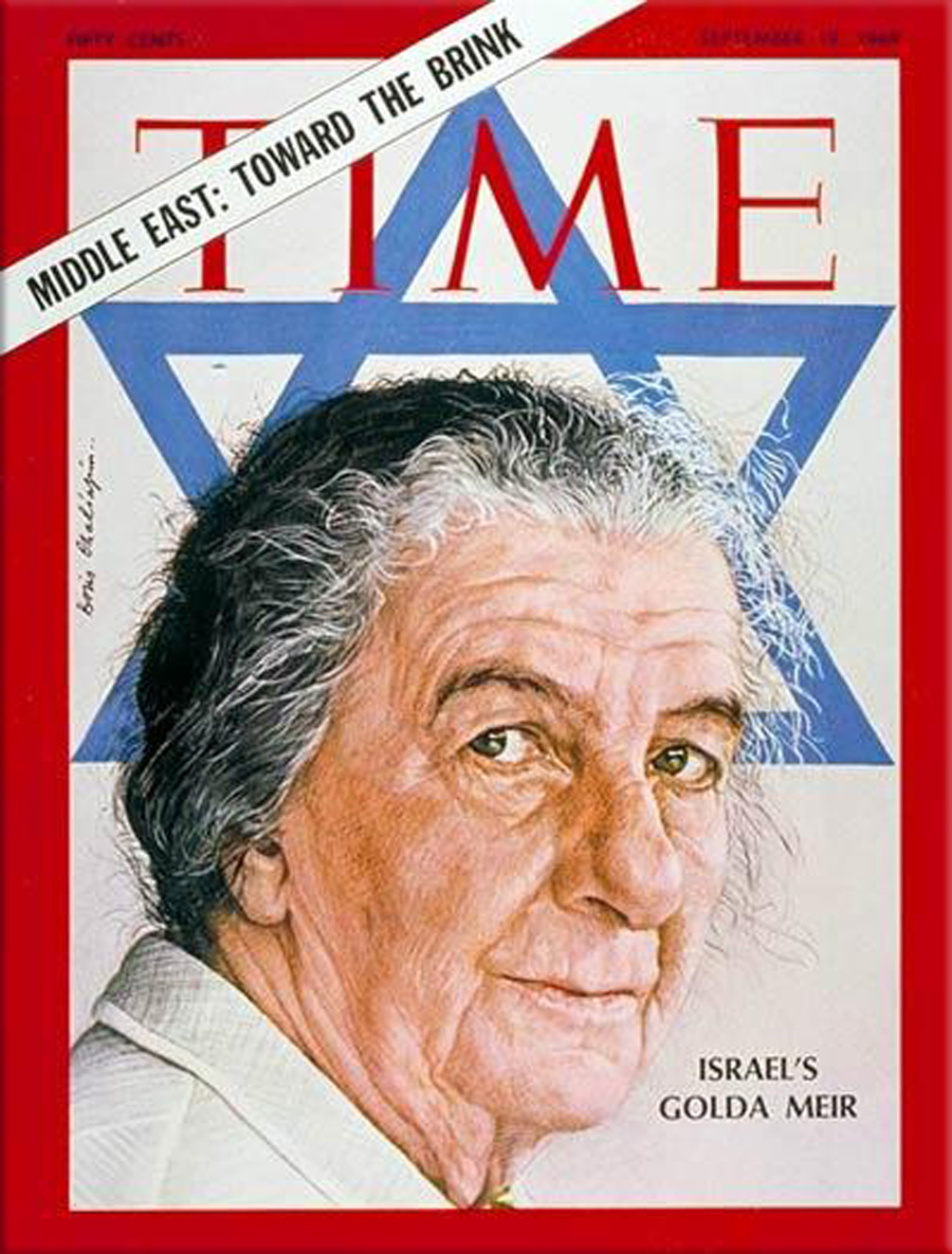 Golda Meir becomes the first female Prime Minister of Israel on March 17th, 1969.