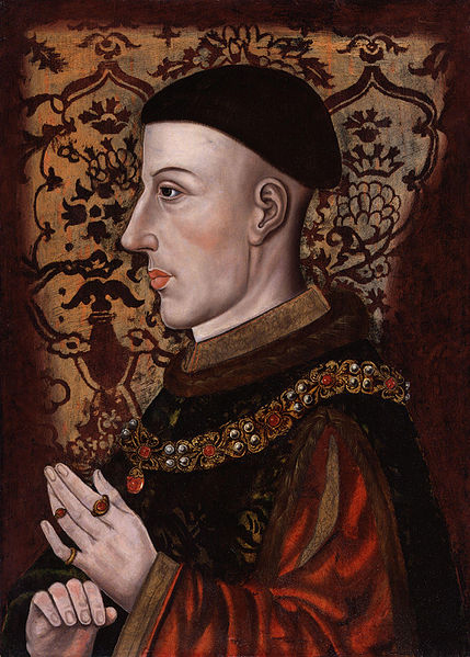 Henry V becomes King of England