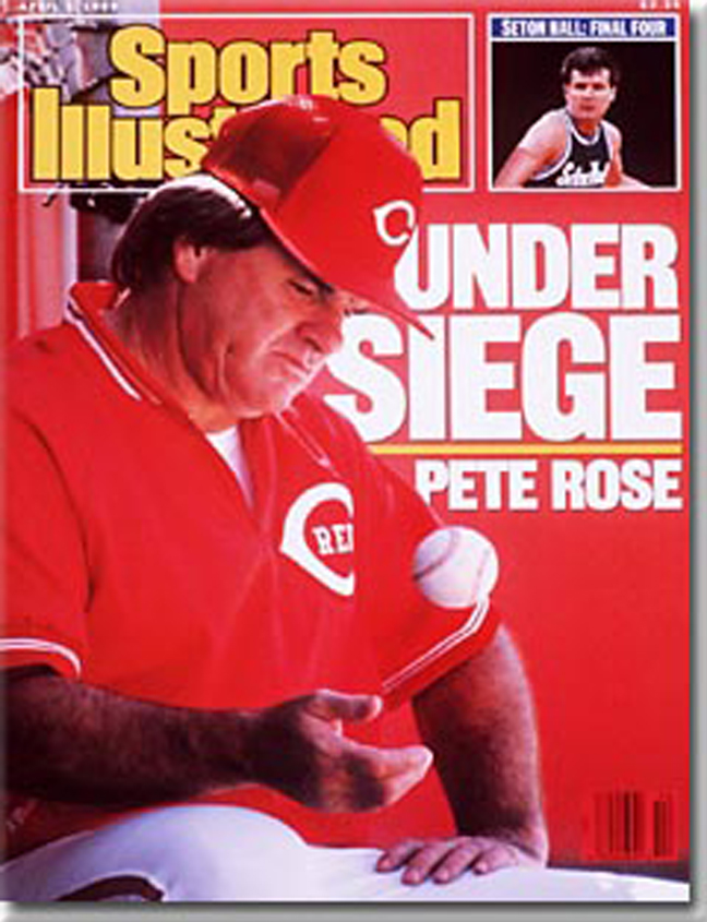 Sports Illustrated reports allegations tying baseball player Pete Rose to baseball gambling