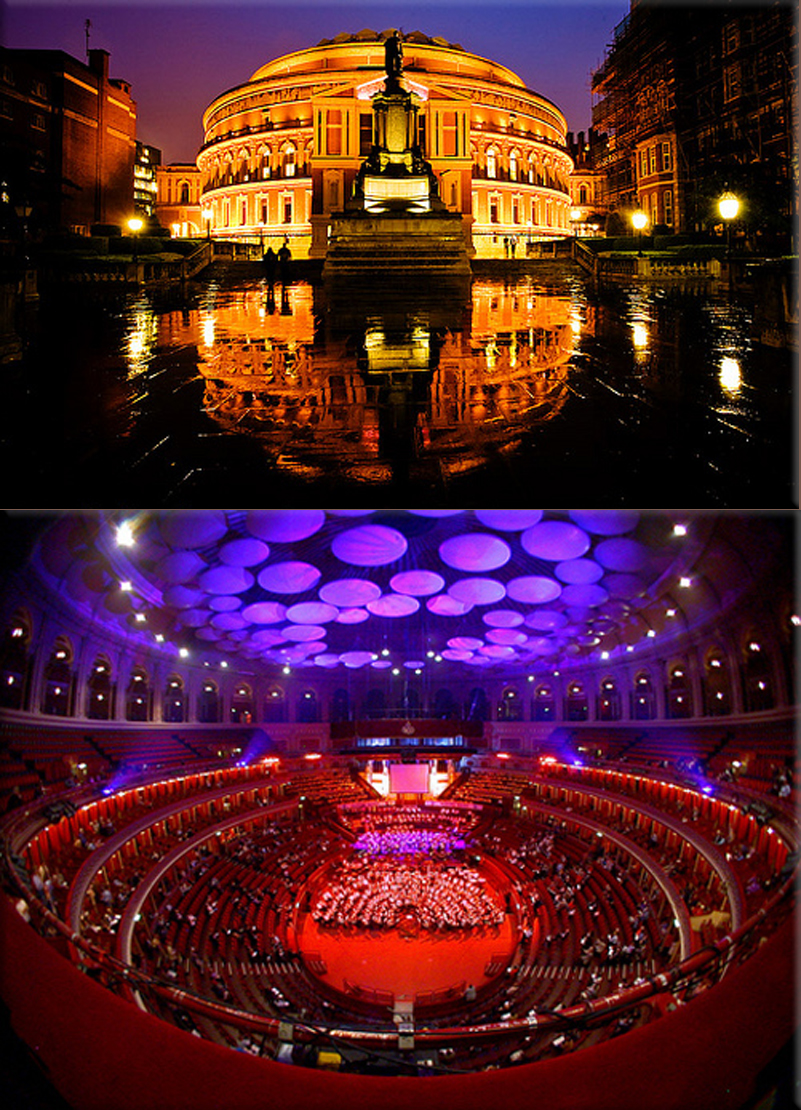 The Royal Albert Hall is opened by Queen Victoria on March 27th, 1871