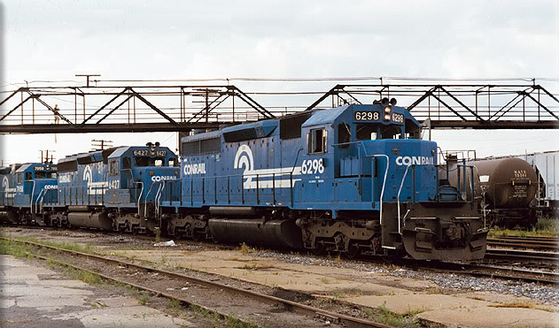 Conrail takes over operations from six bankrupt railroads in the Northeastern U.S. on April 1st, 1976