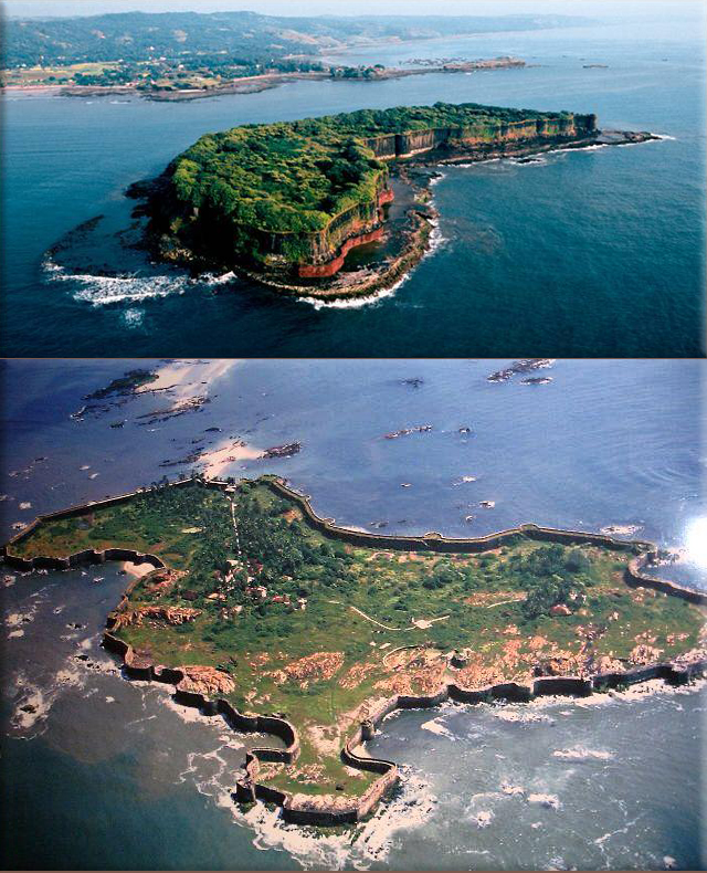 Commodore William James captures the pirate fortress of Suvarnadurg on west coast of India