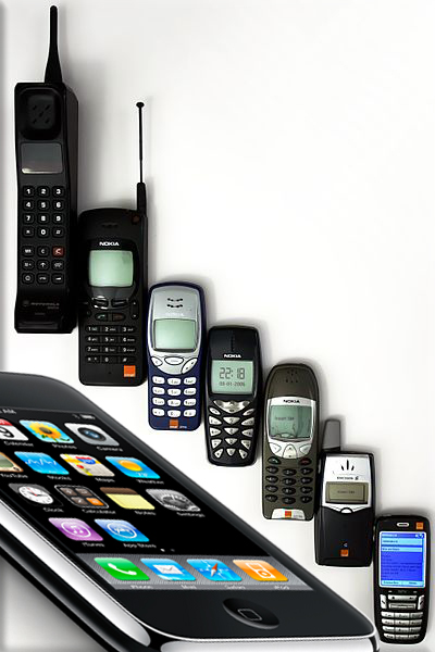 An evolution of mobile phones