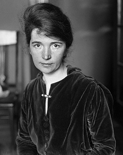 Margaret Sanger (1879-1966) was an early and ardent supporter of birth control, founding the American Birth Control League in 1921