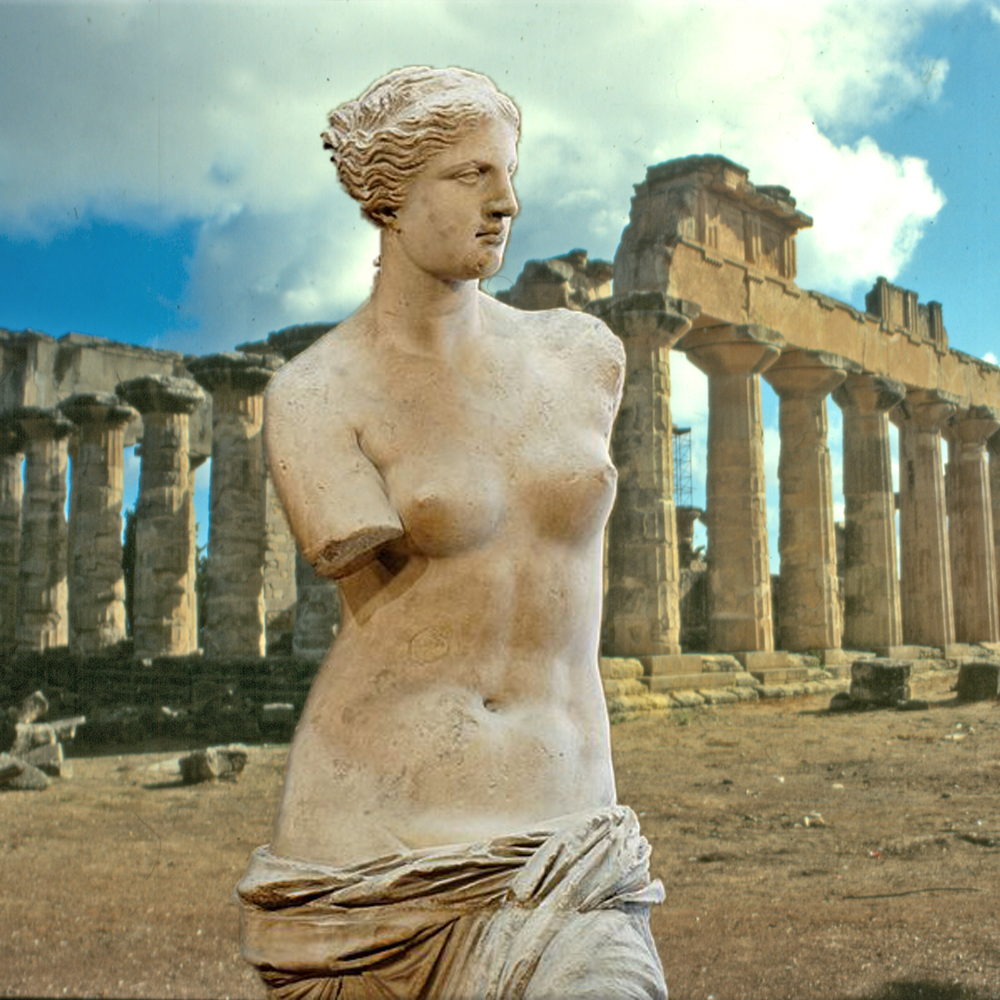 Aphrodite of Milos (known as the Venus de Milo), is an ancient Greek statue and one of the most famous works of ancient Greek sculpture.