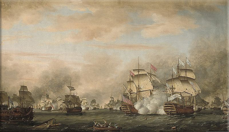 American Revolutionary War, Battle of the Saintes, 9 April 1782 – 12 April 1782