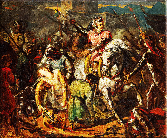 The death of Gaston de Foix during the Battle of Ravenna heralded a long period of defeats for France