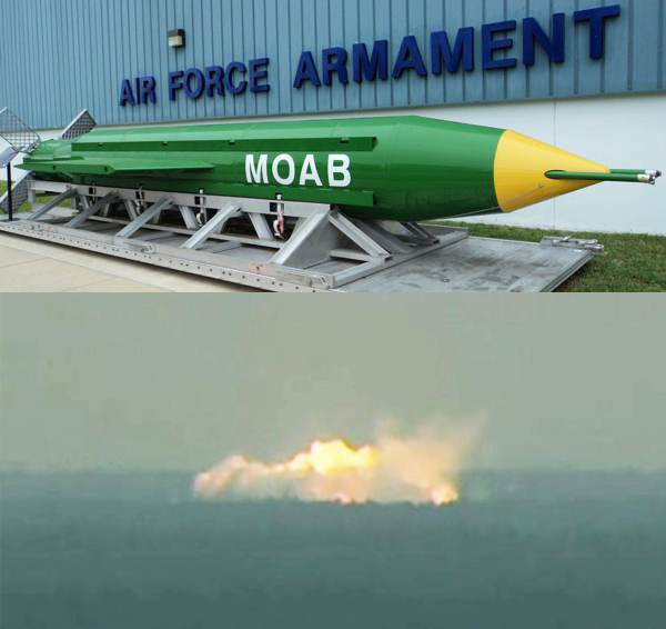 The United States drops the largest ever non-nuclear weapon on Nangarhar Province, Afghanistan.