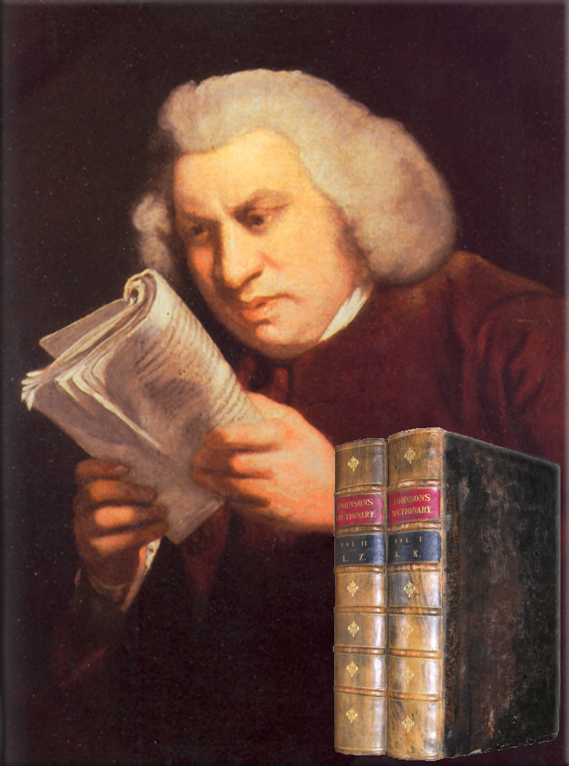 Samuel Johnson's A Dictionary of the English Language is published in London on April 15th, 1755