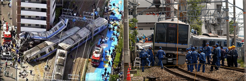107 die in Amagasaki rail crash in Japan