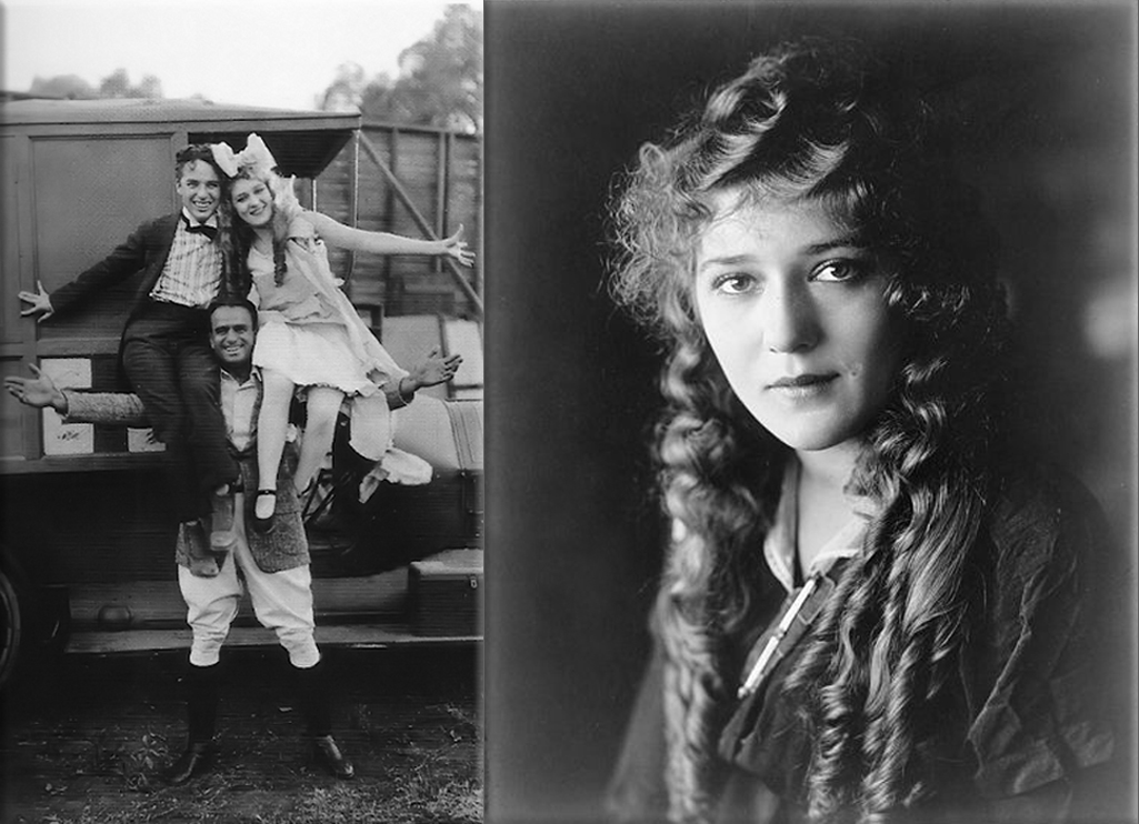The circus 1928: Mary Pickford, Douglas Fairbanks</a> and Charlie Chaplin</a> ● Mary Pickford, Portrait photograph, 1914