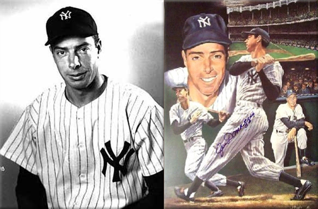 Joe DiMaggio hits safely for the 56th consecutive game, a streak that still stands as a MLB record