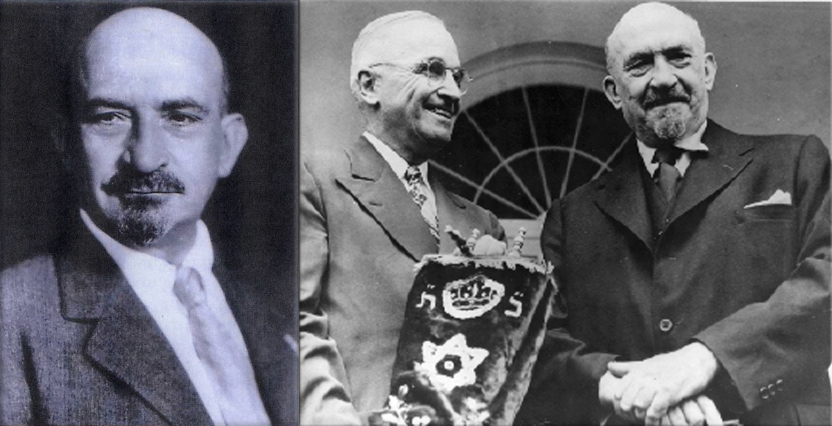 Chaim Weizmann is elected the first President of Israel