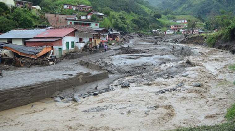 Colombian landslide: At least 78 people die in a landslide caused by heavy rains in the Colombian town of Salgar.