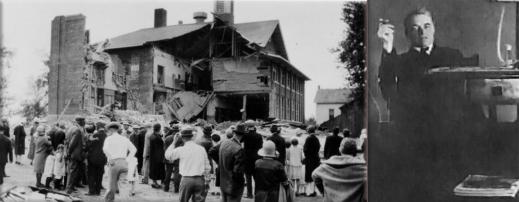 Bath School Disaster: forty-five people are killed by bombs planted by a disgruntled school-board member in Michigan