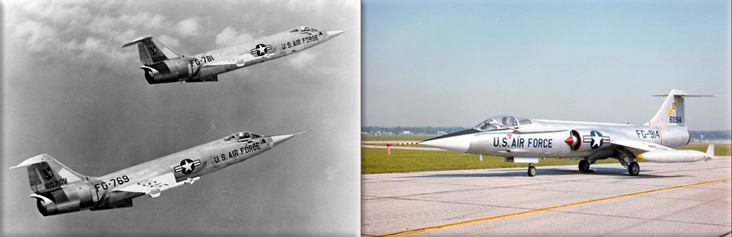 An F-104 Starfighter sets a world speed record of 1,404.19 mph (2,259.82 km/h) on May 18th, 1958.