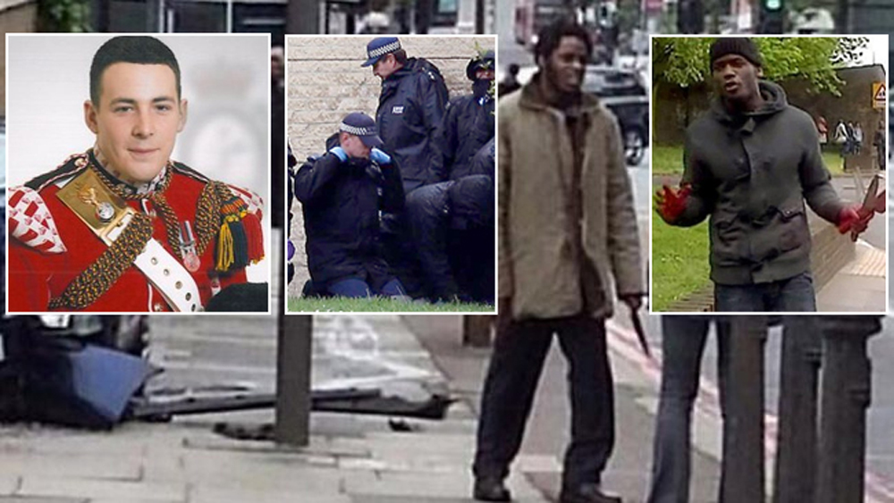 Tritish soldier Lee Rigby was murdered in a London Street during a terrorist attack