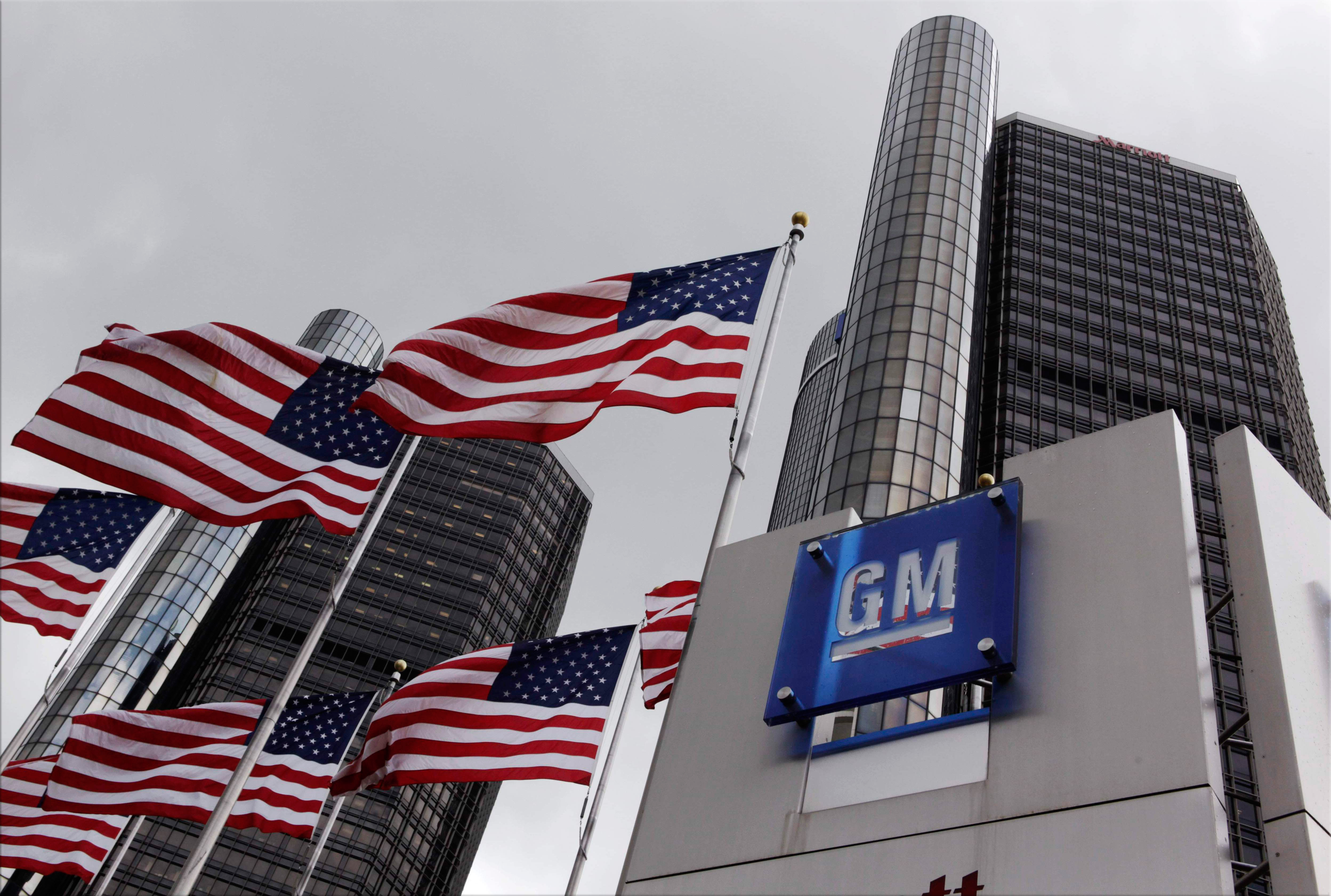 General Motors corporate offices in Detriot, Michigan