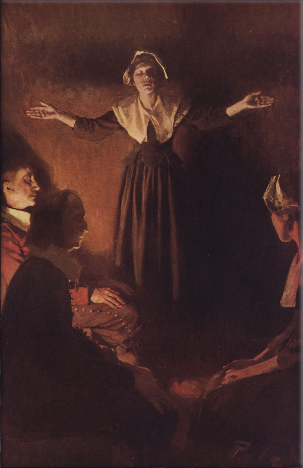 Mary Dyer is hanged for defying a law banning Quakers from the Massachusetts Bay Colony