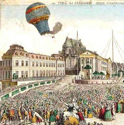 Joseph and Jacques Montgolfier gave the first successful balloon flight demonstration