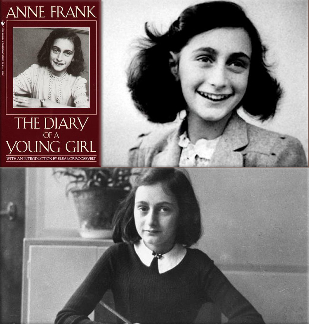 Anne Frank: (Annelies 'Anne' Marie Frank, June 12, 1929 – early March 1945) was one of the most discussed Jewish victims of the Holocaust. (Her diary has been the basis for several plays and films.)