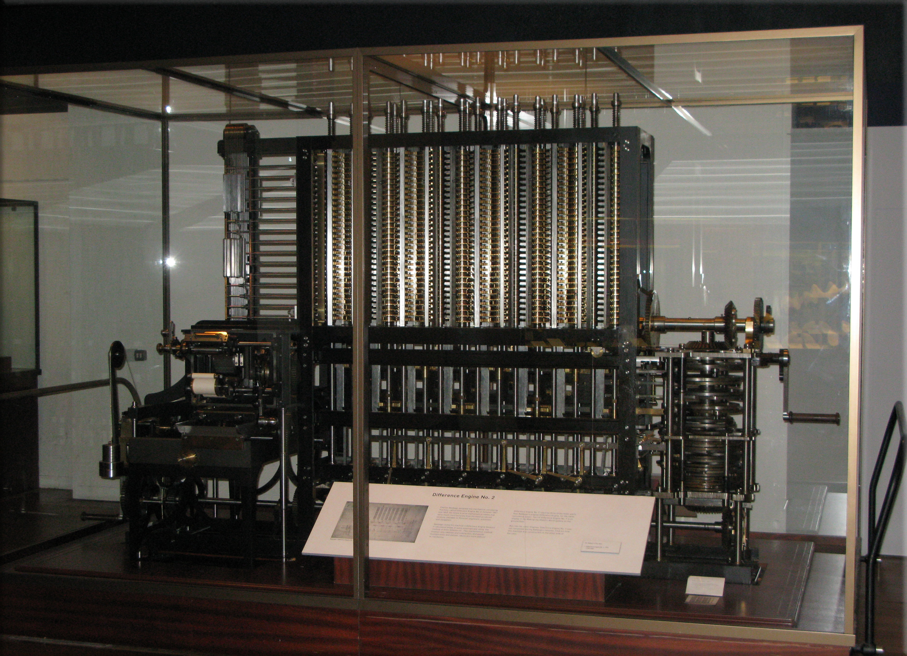 Charles Babbage proposes a difference engine in a paper to the Royal Astronomical Society entitled 'Note on the application of machinery to the computation of astronomical and mathematical tables'