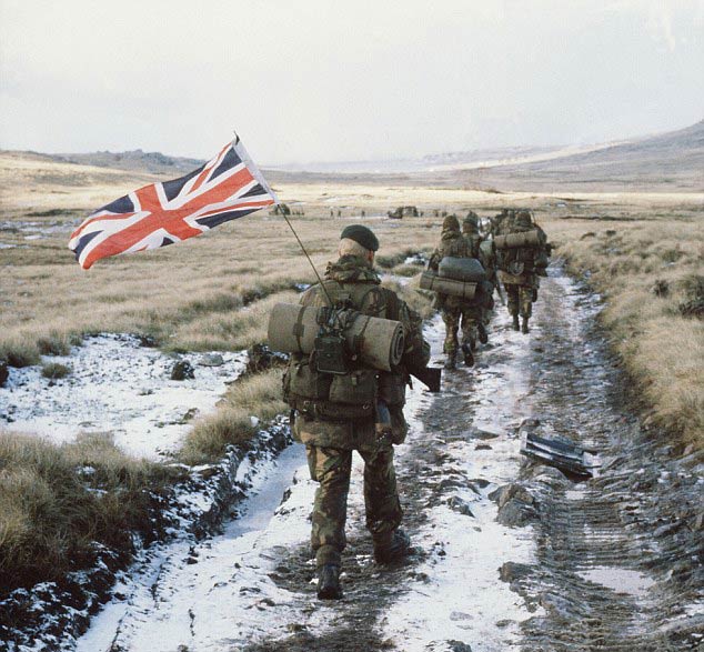 The Falklands War ends: Argentine forces in the capital Stanley unconditionally surrender to British forces