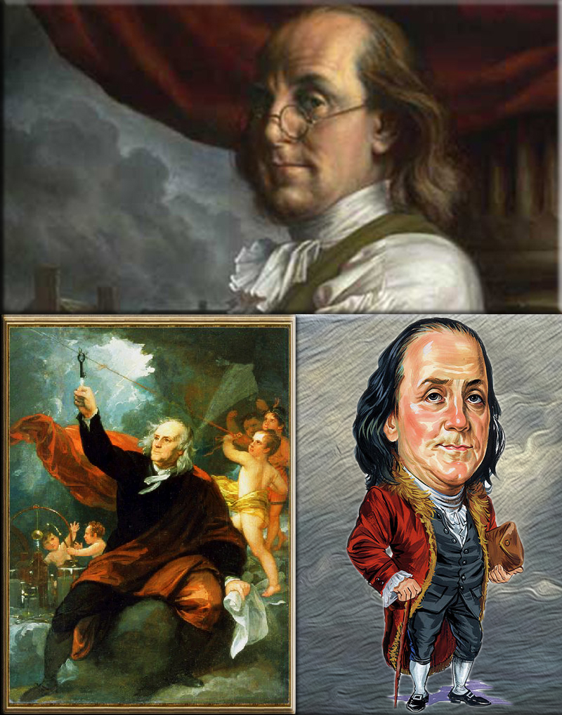 Benjamin Franklin proves that lightning is electricity (traditional date, the exact date is unknown)